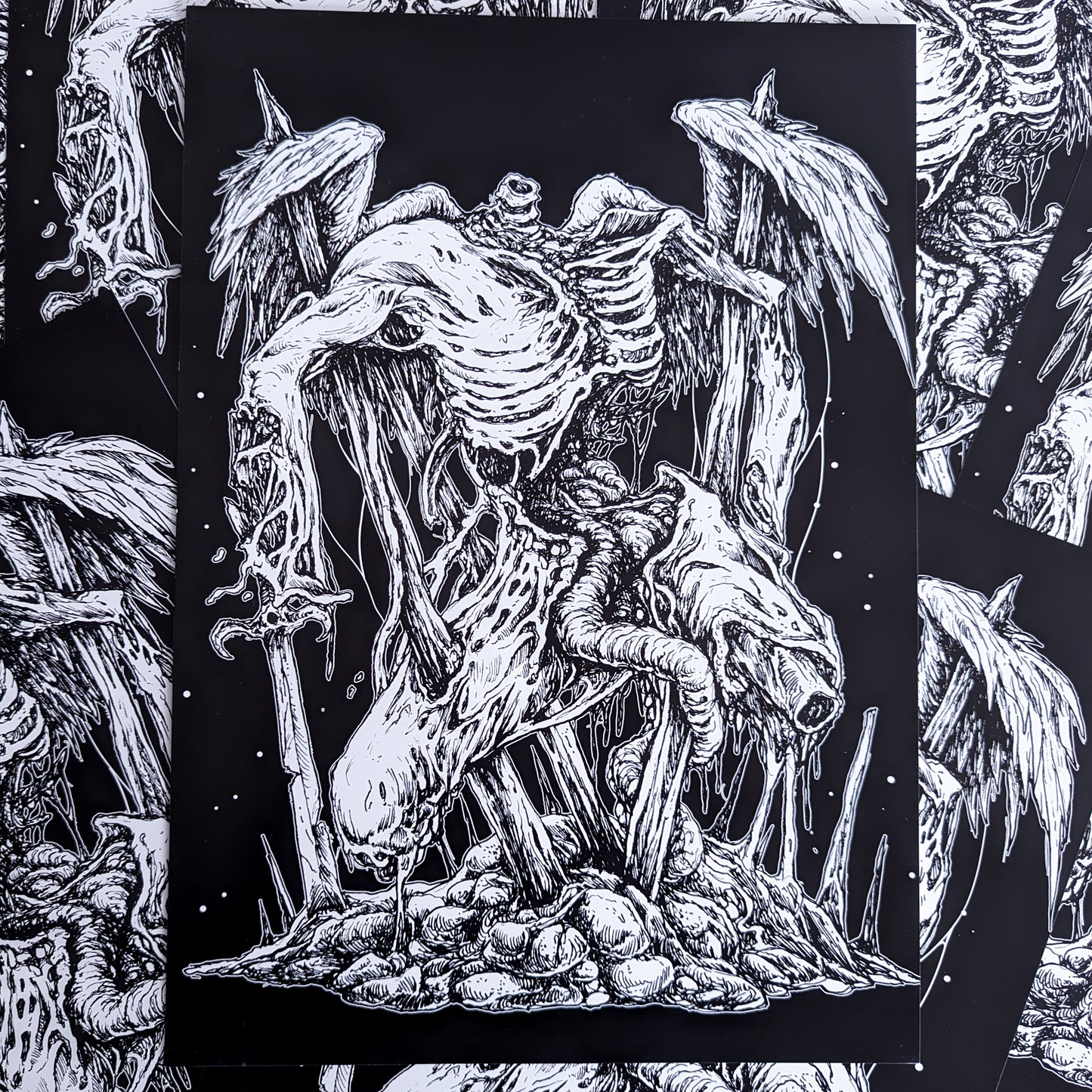 ANGEL'S DEATH - A3 Print