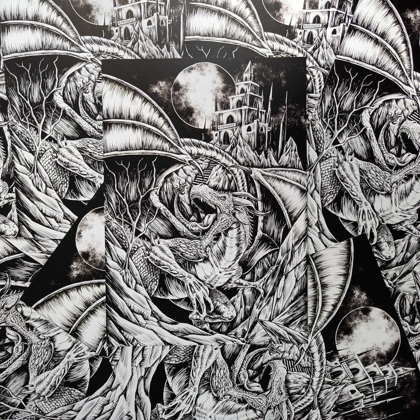 Dragons Flame - A3 Print