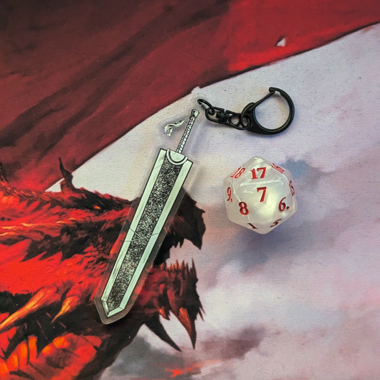 DRAGON SLAYER - Acrylic Keychain