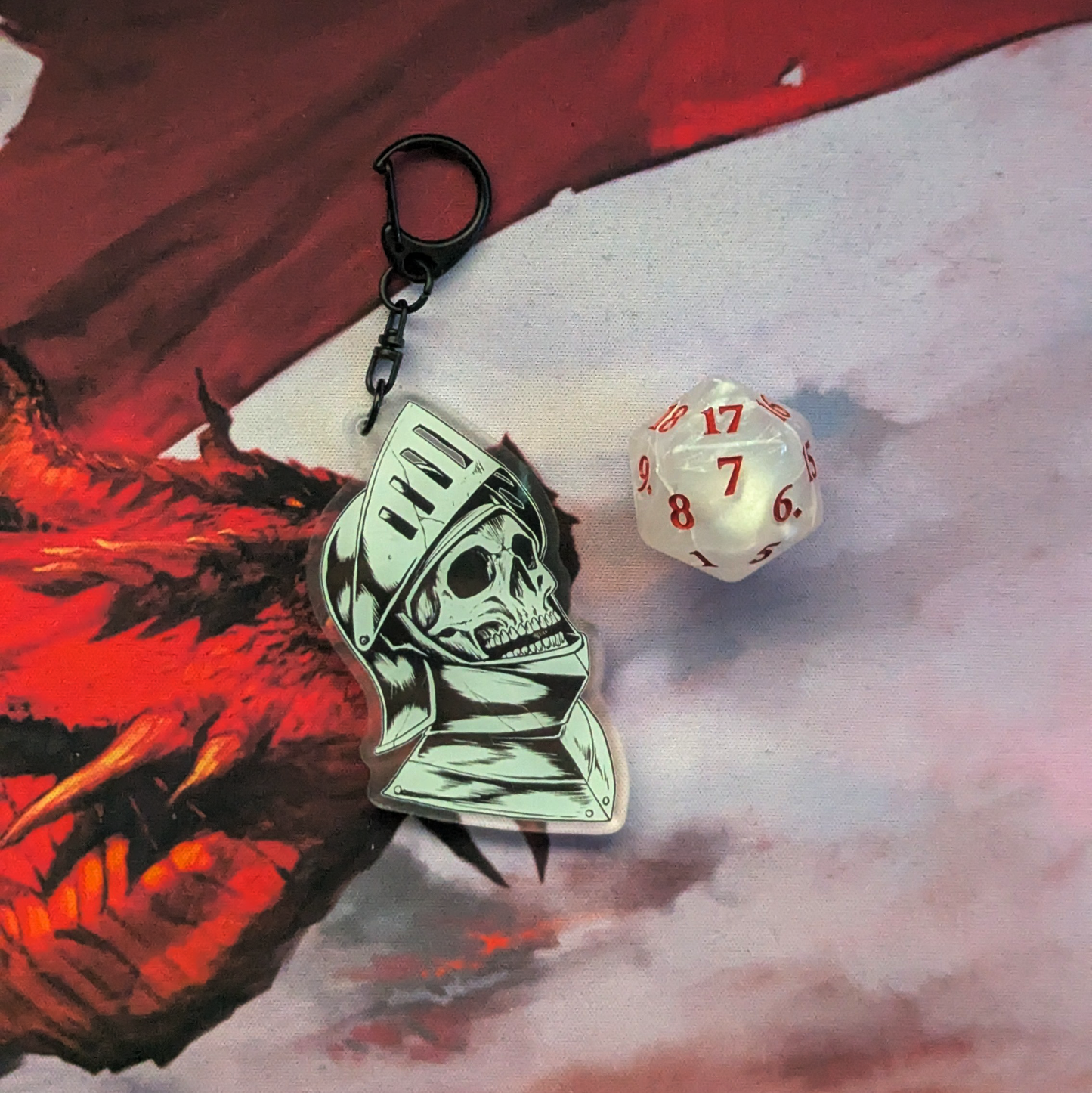 UNDEAD KNIGHT - Acrylic Keychain